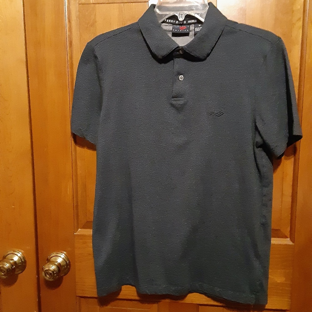 Perry Ellis America Navy Polo Shirt